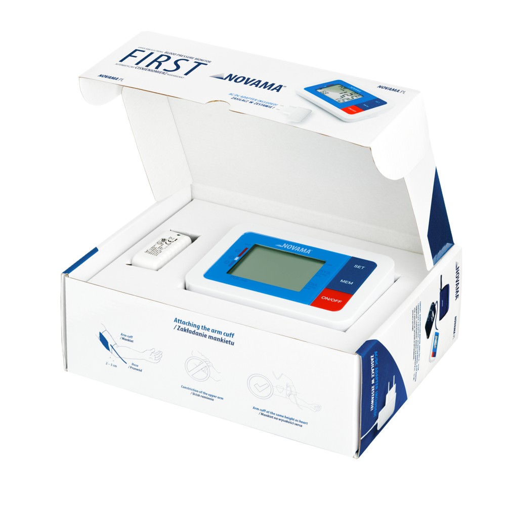 Ciśnieniomierze elektroniczne NOVAMA FIRST