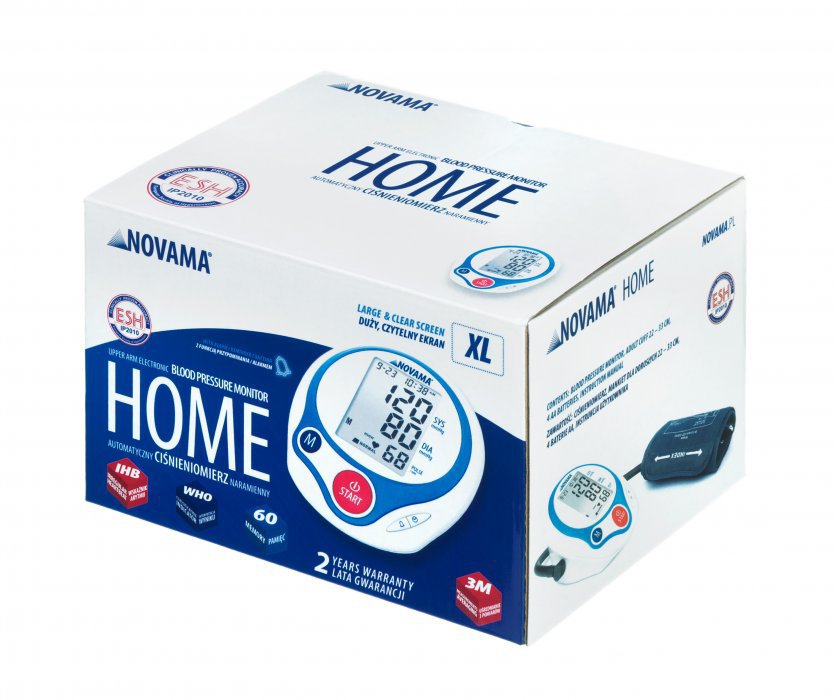 Ciśnieniomierze elektroniczne NOVAMA HOME