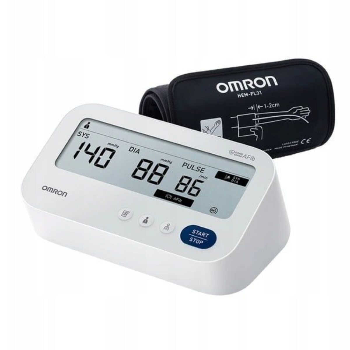 Ciśnieniomierze elektroniczne OMRON M3 Comfort Afib  + HEM-7196-FLE1