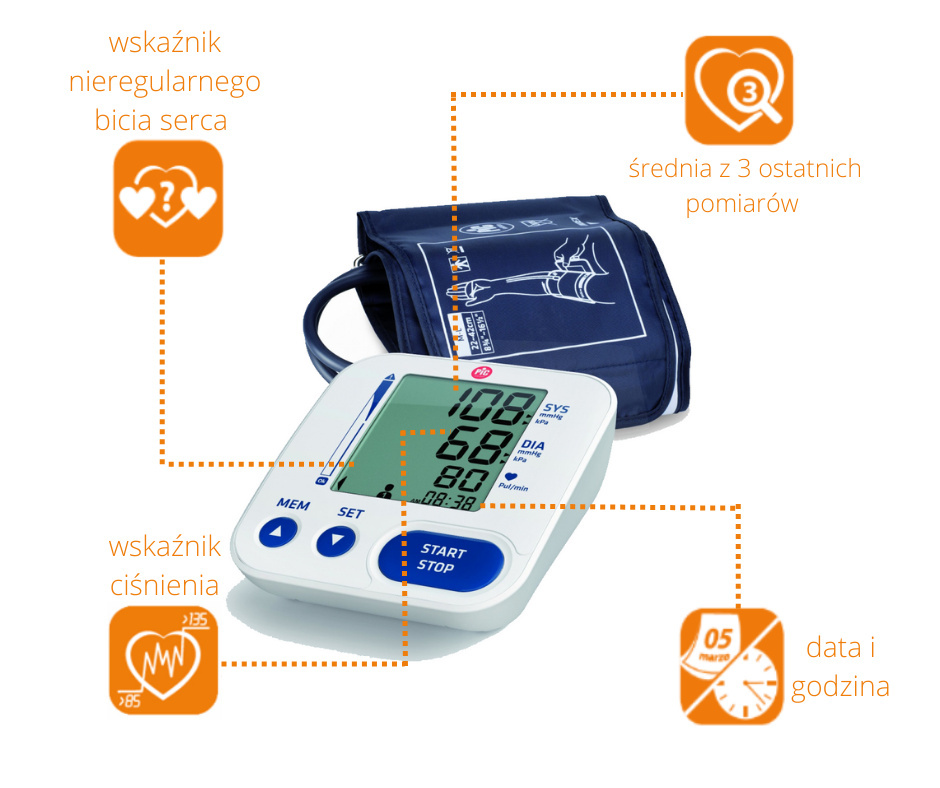 Ciśnieniomierze elektroniczne PIC Solution liteRAPID
