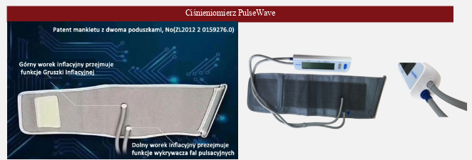 Ciśnieniomierze elektroniczne Raycome PulseWave