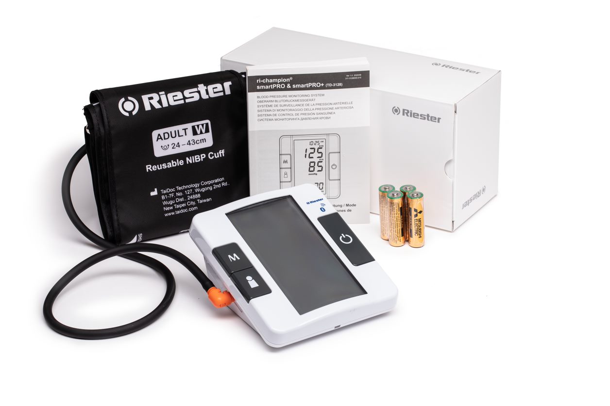 Ciśnieniomierze elektroniczne Riester Ri-champion smartPRO+
