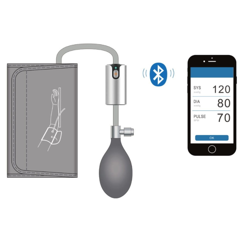 Ciśnieniomierze elektroniczne VIATOM AirBP1