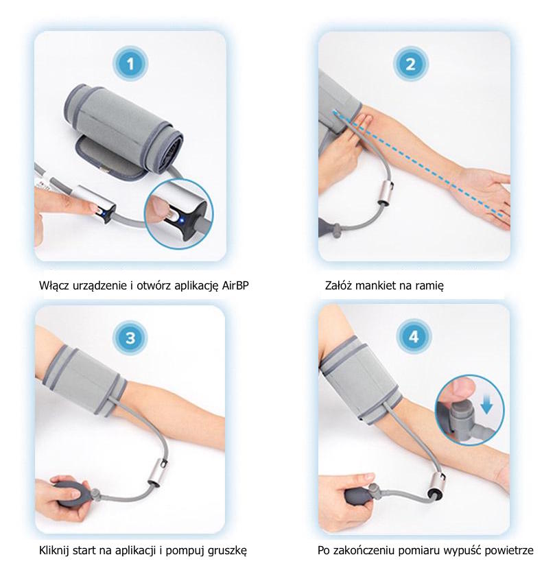 Ciśnieniomierze elektroniczne VIATOM AirBP1