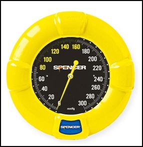 Ciśnieniomierze zegarowe (aneroidowe) B/D Viso Bumper