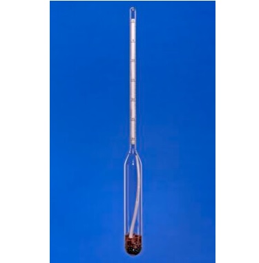 Cukromierze szklane Gomar wg Ballinga