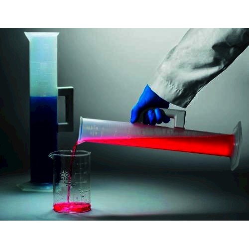 Cylindry miarowe z tworzywa sztucznego Bel-Art Products PP z uchwytem skala wypukła