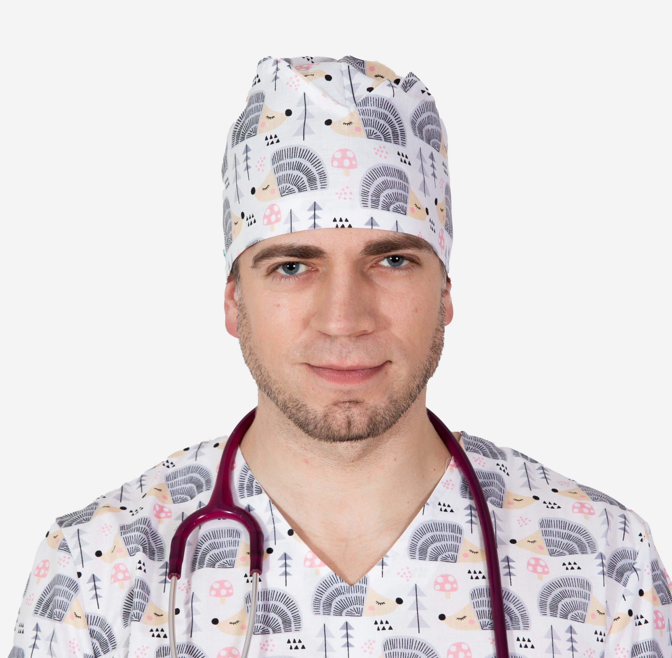 Czepki medyczne wielorazowe Beretta Med. we wzory