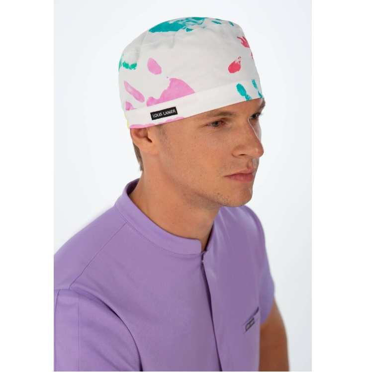 Czepki medyczne wielorazowe Louis Lanier Happy Hand