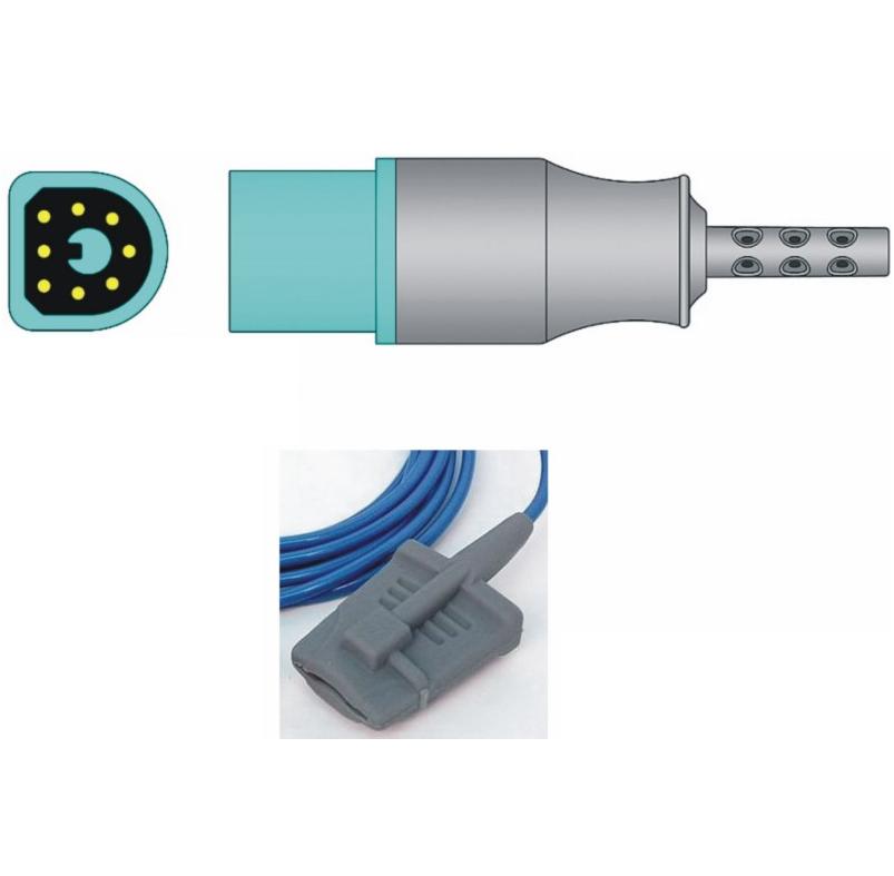 Czujniki SpO2 do kardiomonitorów Unimed Medical Supplies Inc Philips U410S-91