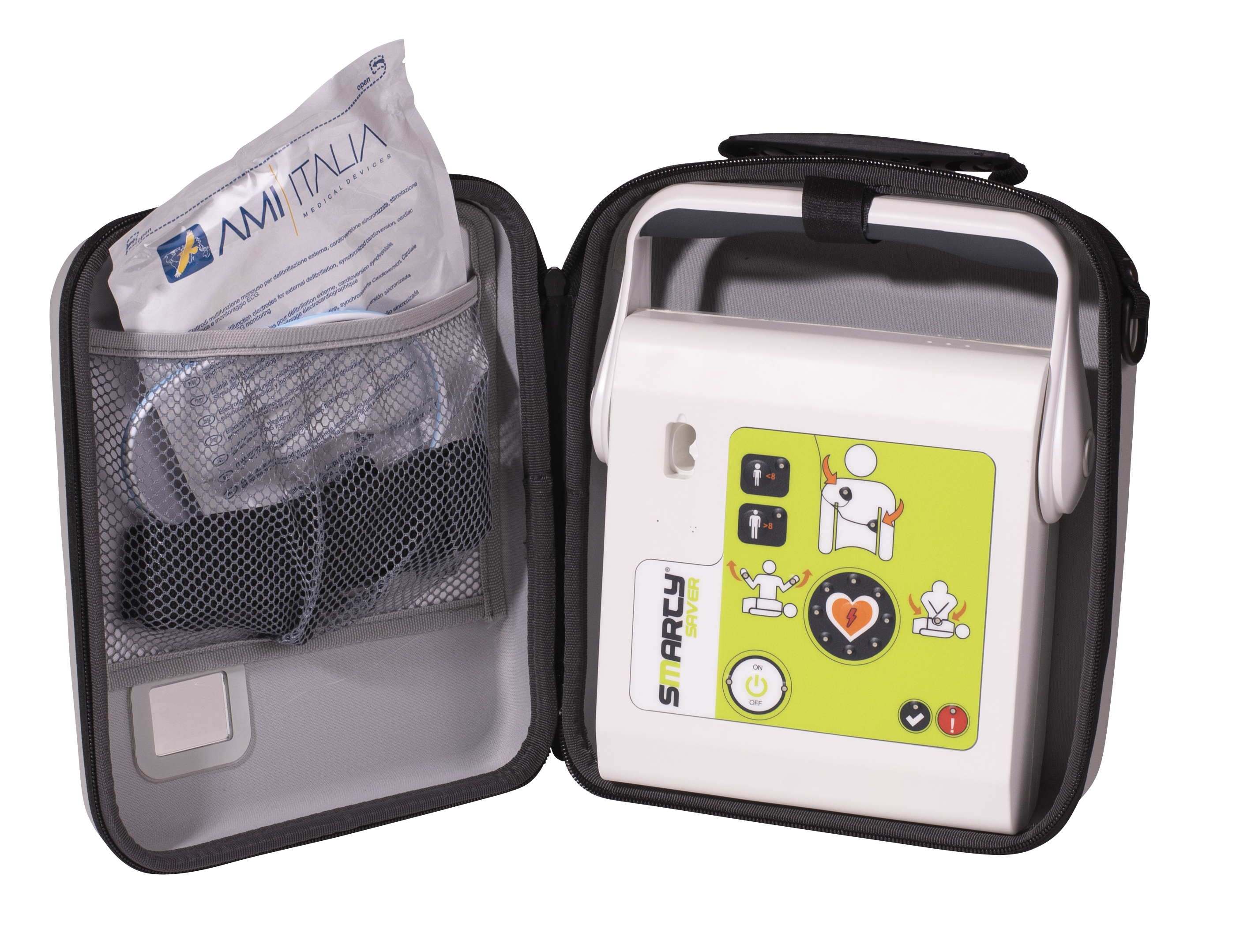Defibrylatory AED A.M.I. Italia Smarty Saver