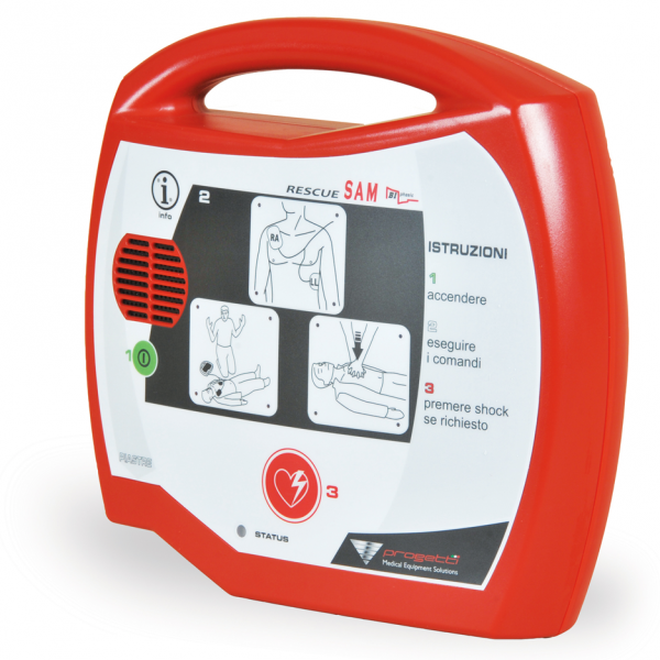 Defibrylatory AED Progetti Medical RESCUE SAM
