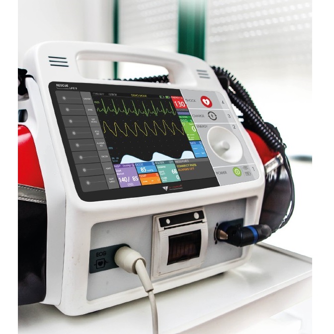 Defibrylatory kliniczne Progetti Medical Rescue Life 9