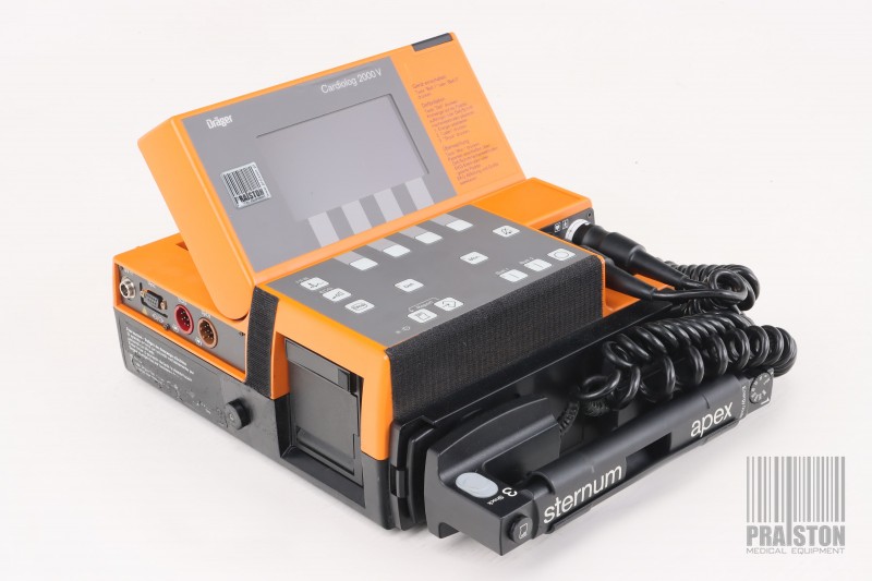 Defibrylatory kliniczne używane B/D Drager Cardiolog 2000 V - Praiston rekondycjonowany