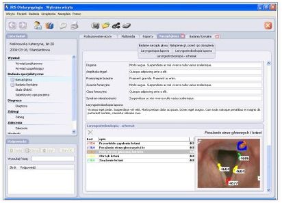 Diagnostyka obrazowa - oprogramowanie Medi.com IRIS Specjalizacja