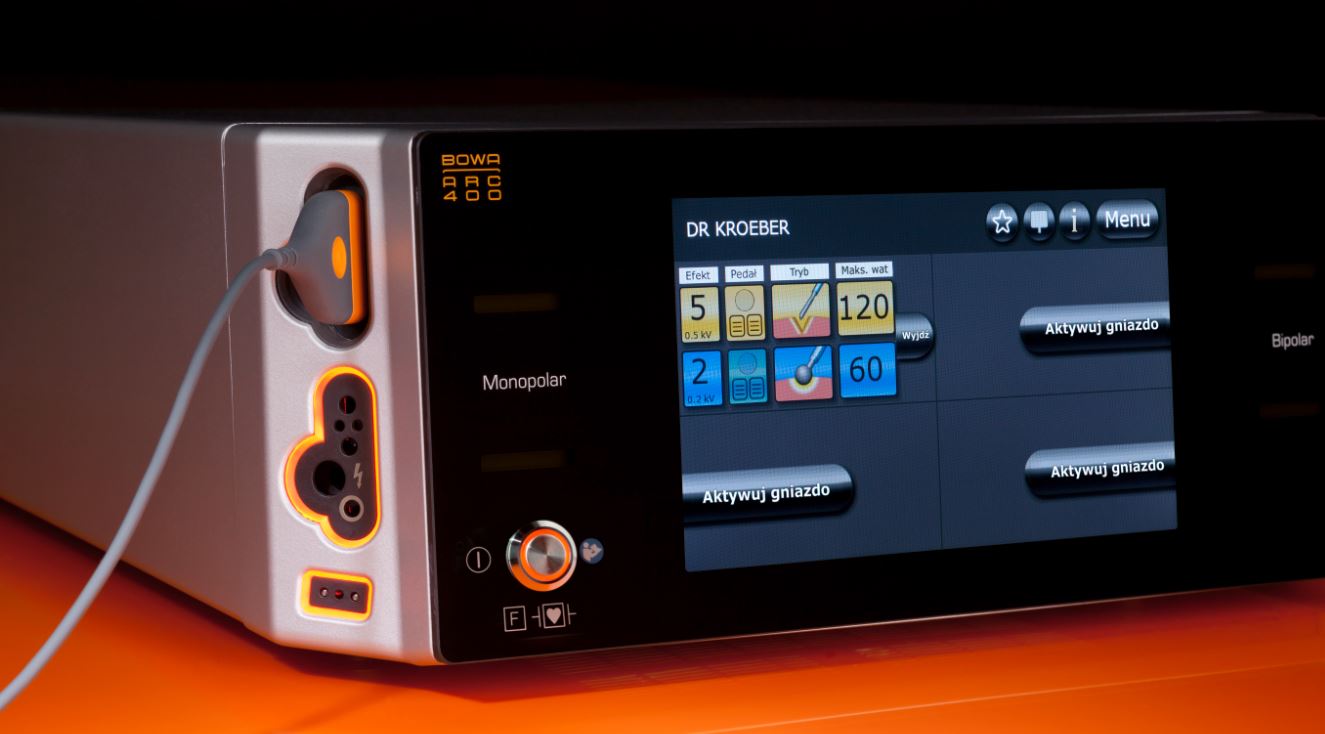 Diatermie chirurgiczne - Aparaty elektrochirurgiczne BOWA ARC 400