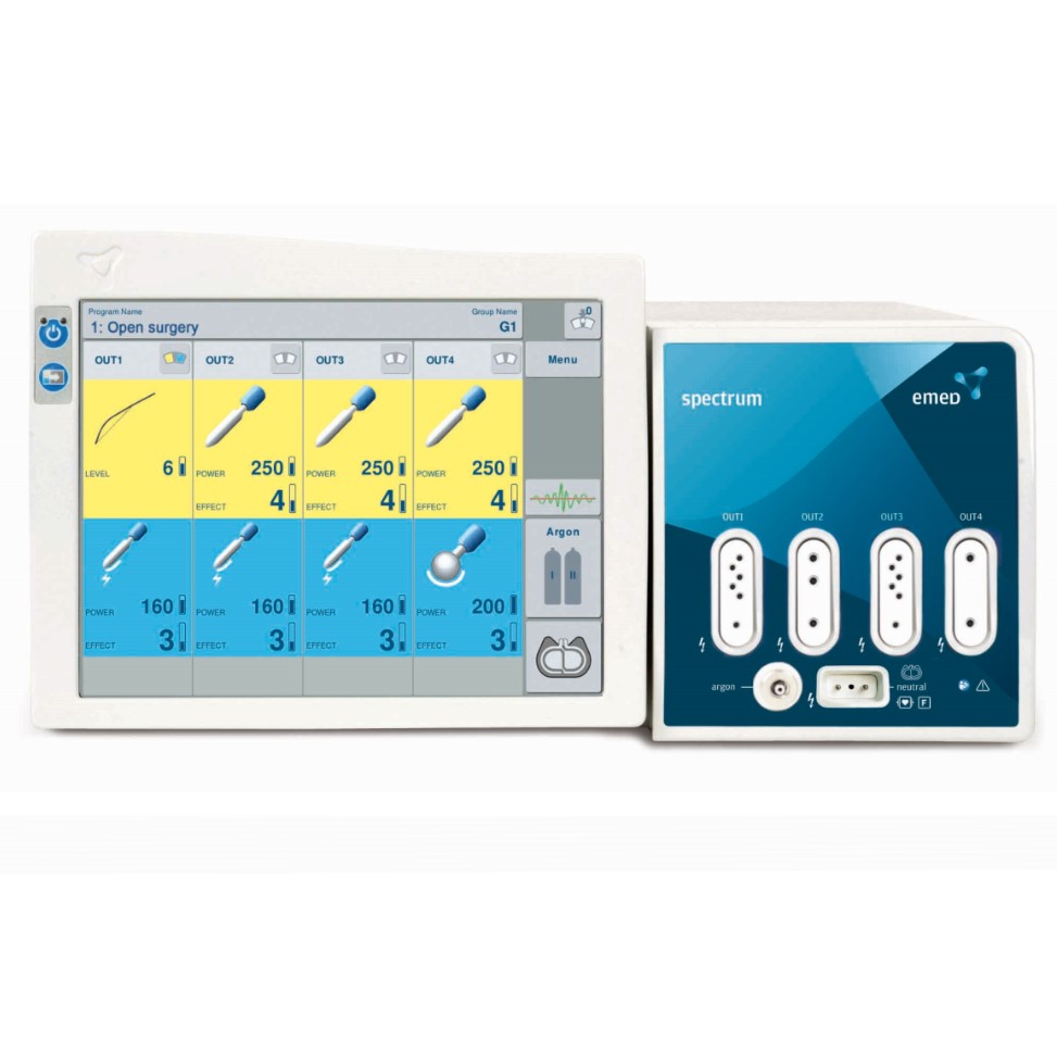 Diatermie chirurgiczne - Aparaty elektrochirurgiczne EMED SPECTRUM