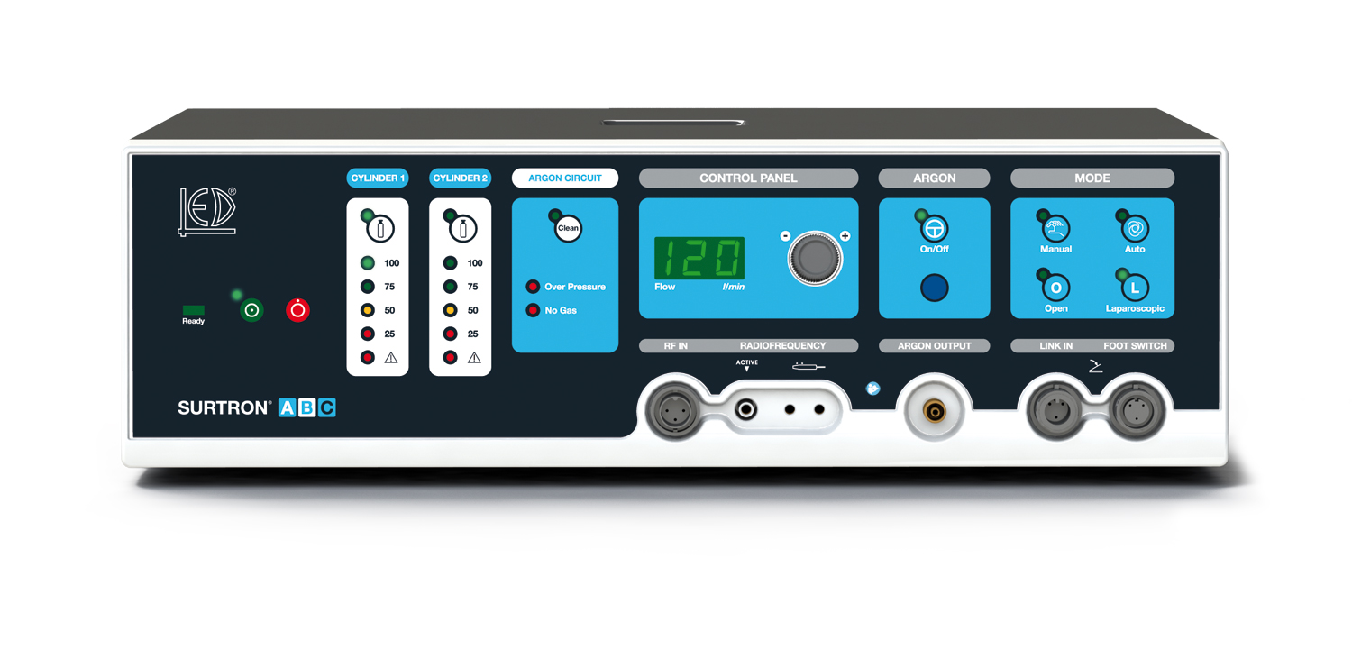 Diatermie chirurgiczne - Aparaty elektrochirurgiczne LED SURTRON ABC
