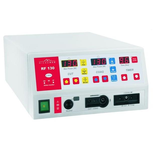 Diatermie chirurgiczne - Aparaty elektrochirurgiczne Micromed RF 130