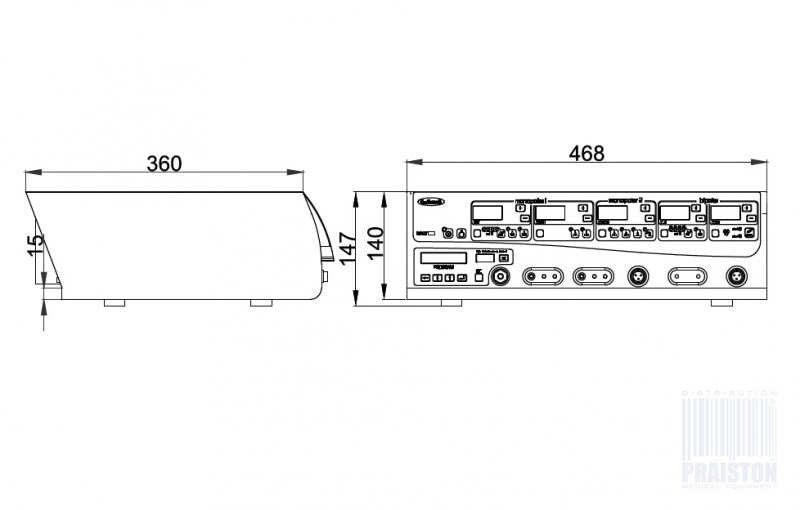 Diatermie chirurgiczne - Aparaty elektrochirurgiczne Uzumcu EK-250