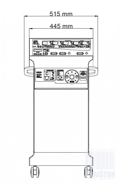 Diatermie chirurgiczne - Aparaty elektrochirurgiczne Uzumcu VELA (zestaw EK-410 + DE-100)