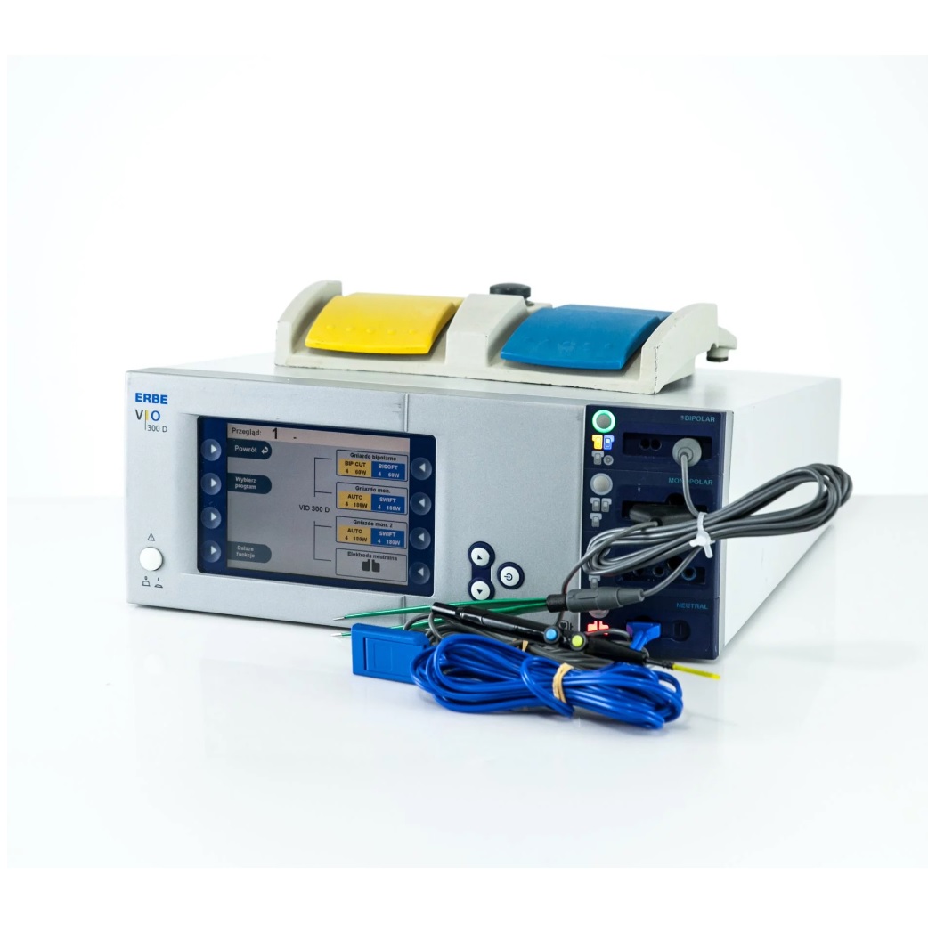 Diatermie chirurgiczne - Aparaty elektrochirurgiczne używane B/D Erbe ICC 200 EA - Arestomed rekondycjonowany
