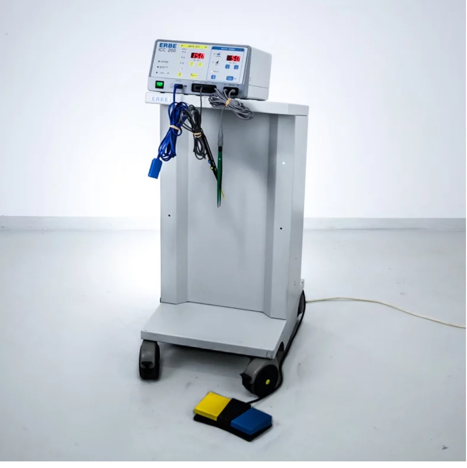 Diatermie chirurgiczne - Aparaty elektrochirurgiczne używane B/D Erbe ICC 200 EA - Arestomed rekondycjonowany