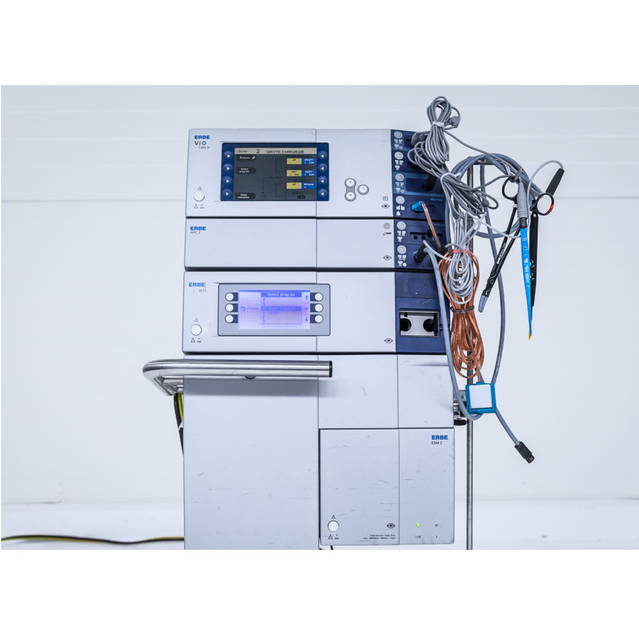 Diatermie chirurgiczne - Aparaty elektrochirurgiczne używane B/D Erbe ICC 200 EA - Arestomed rekondycjonowany