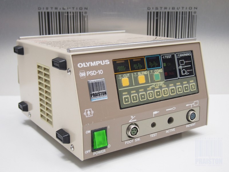 Diatermie chirurgiczne - Aparaty elektrochirurgiczne używane B/D Olympus PSD-10 - Praiston rekondycjonowany