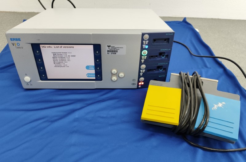 Diatermie chirurgiczne - Aparaty elektrochirurgiczne używane ERBE ERBE VIO 300D - medsystems rekondycjonowany