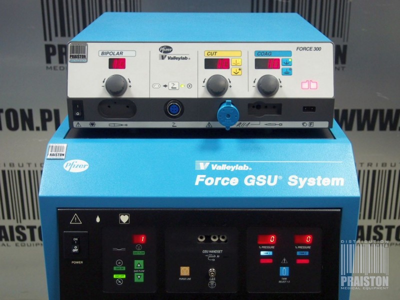 Diatermie chirurgiczne - Aparaty elektrochirurgiczne używane Valleylab FORCE 300 z argonem - Praiston rekondycjonowany