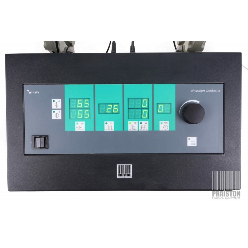 Diatermie krótkofalowe używane B/D Uniphy Phyaction Performa - Praiston rekondycjowany