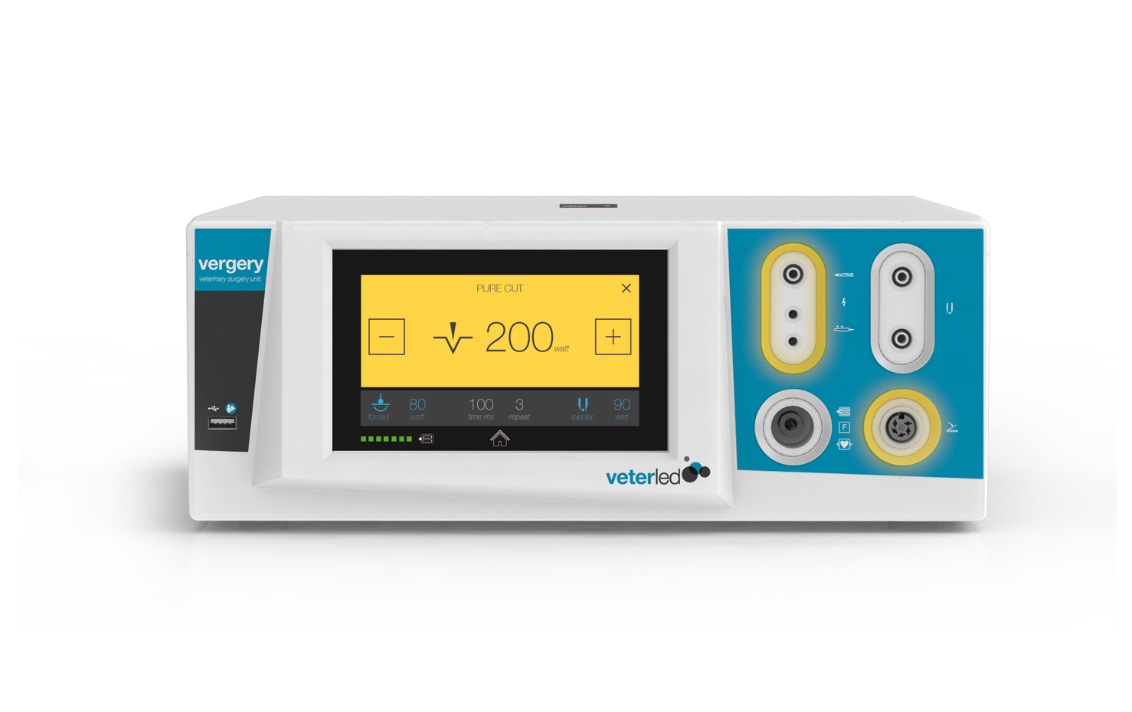 Diatermie weterynaryjne - Aparaty elektrochirurgiczne LED VERGEY