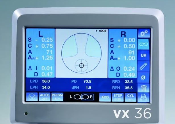 Dioptriomierze VISIONIX VX36