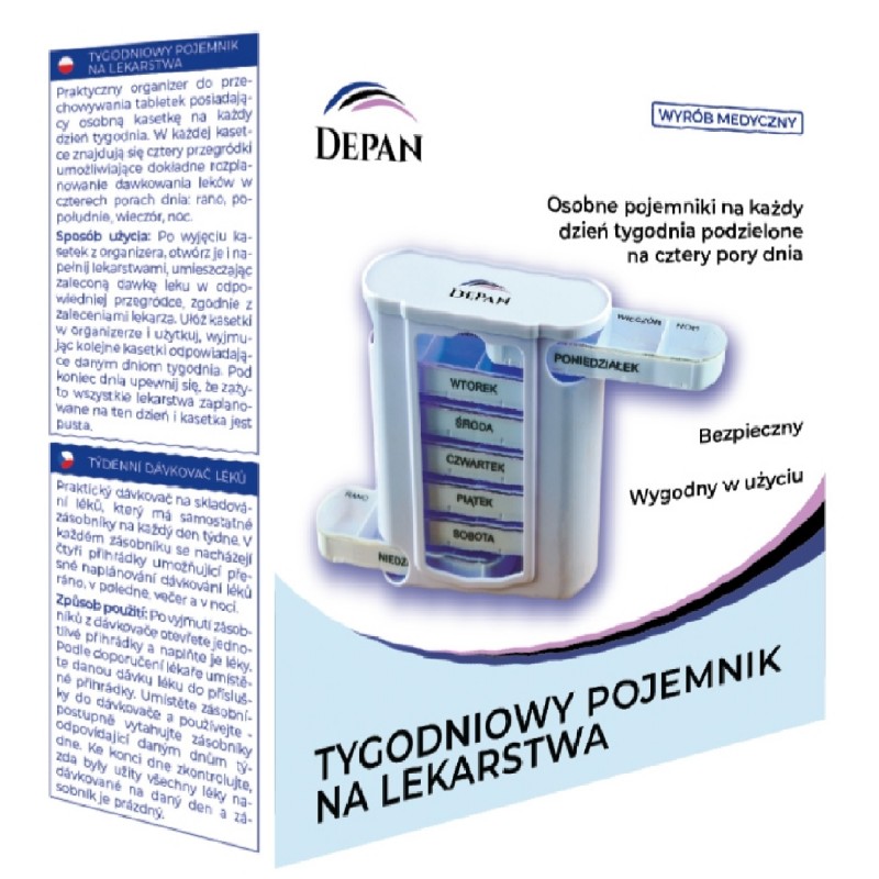 Dozowniki do leków Depan PCPL033