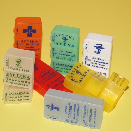 Dozowniki do leków Medipak pojemnik na leki