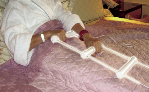 Drabinki do podciągania na łóżkach medycznych Aston 820111