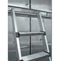 Drabiny Zarges 41404 Zawieszana drabina regałowa, wyściełane stopnie