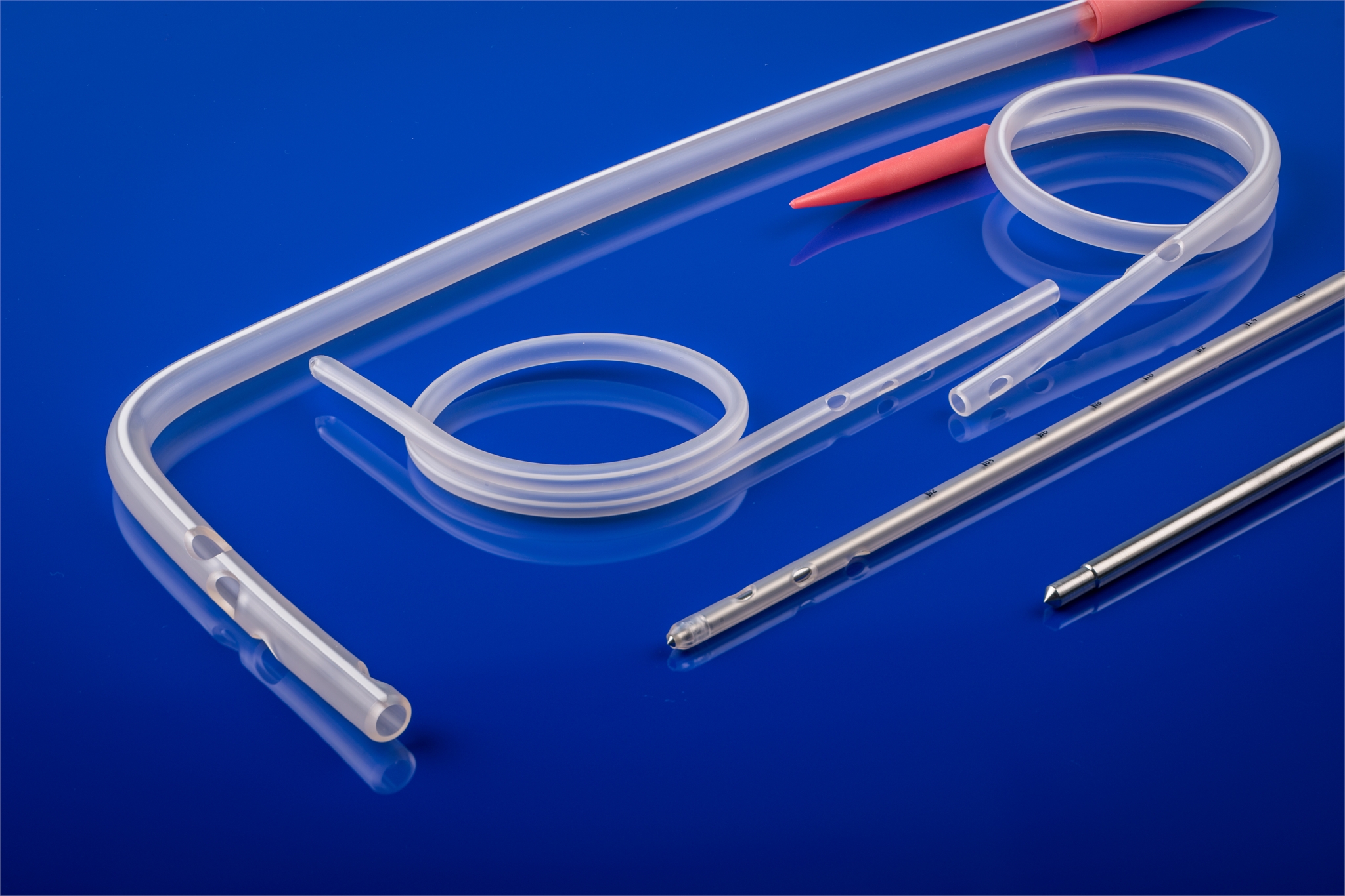 Dreny do drenażu opłucnej (Thorax) GALMED Thorax