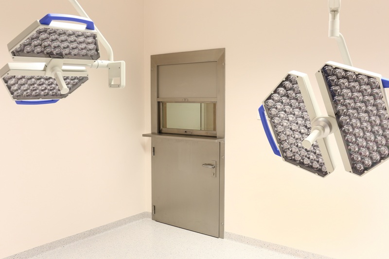 Drzwi medyczne do sal operacyjnych WIBO-BT Drzwi zawiasowe do sal operacyjnych