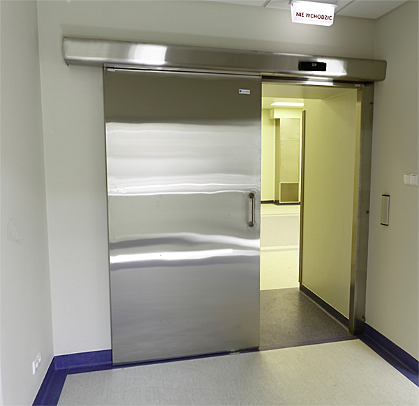 Drzwi medyczne Wiejak przesuwne automatyczne