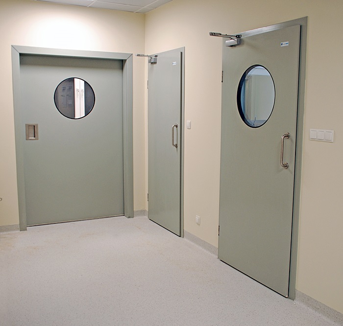 Drzwi medyczne Wiejak zawiasowe ręczne