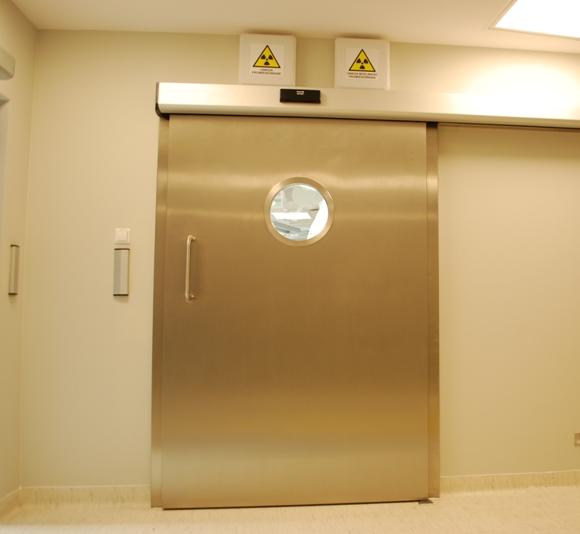 Drzwi ochronne RTG WIBO-BT Drzwi przesuwne z blokadą RTG