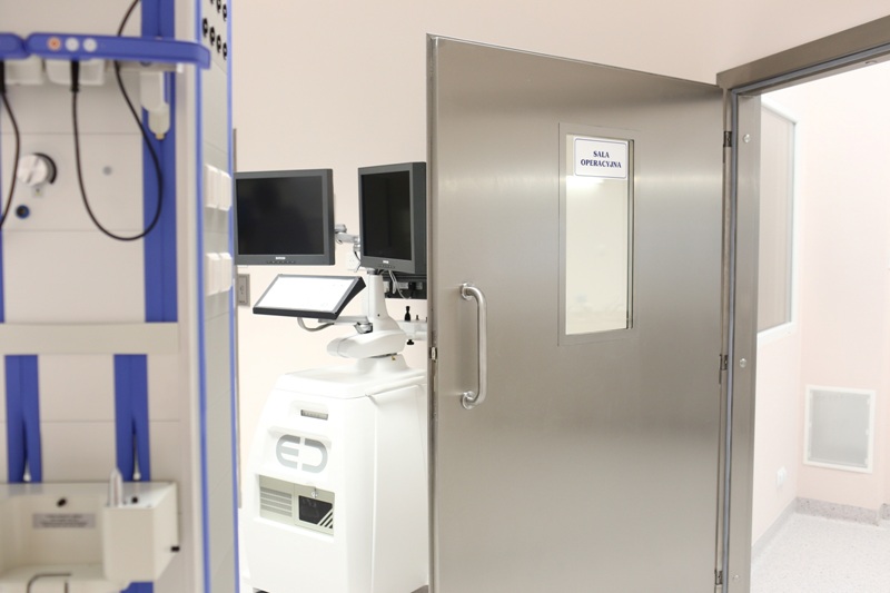 Drzwi ochronne RTG WIBO-BT Drzwi zawiasowe z blokadą RTG