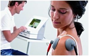 Elektro-lasero-sonoterapia GymnaUniphy N.V. Combi 400 V