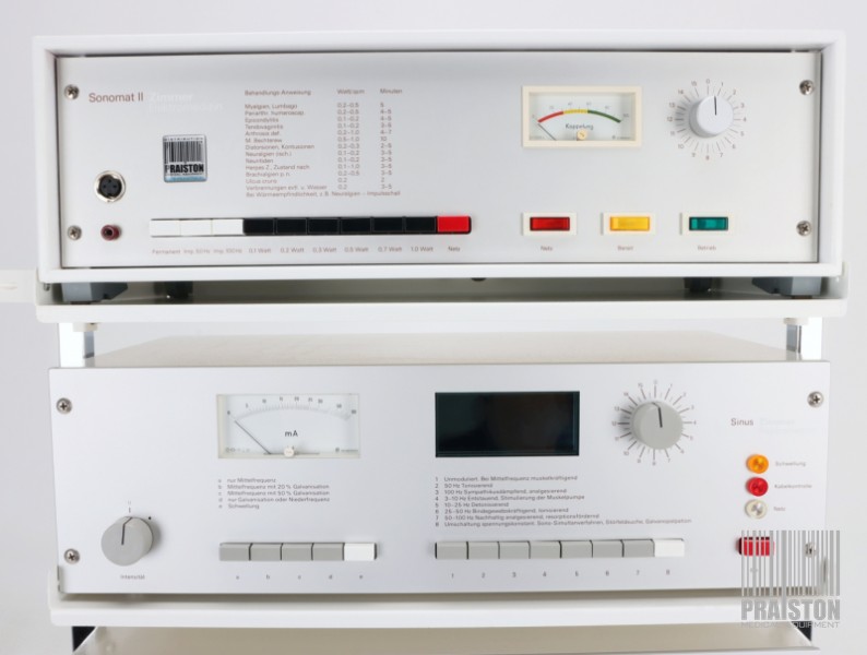 Elektro-preso-sonoterapia używane Zimmer Zimmer SONOMAT II, SINUS, VACO - Praiston rekondycjonowane