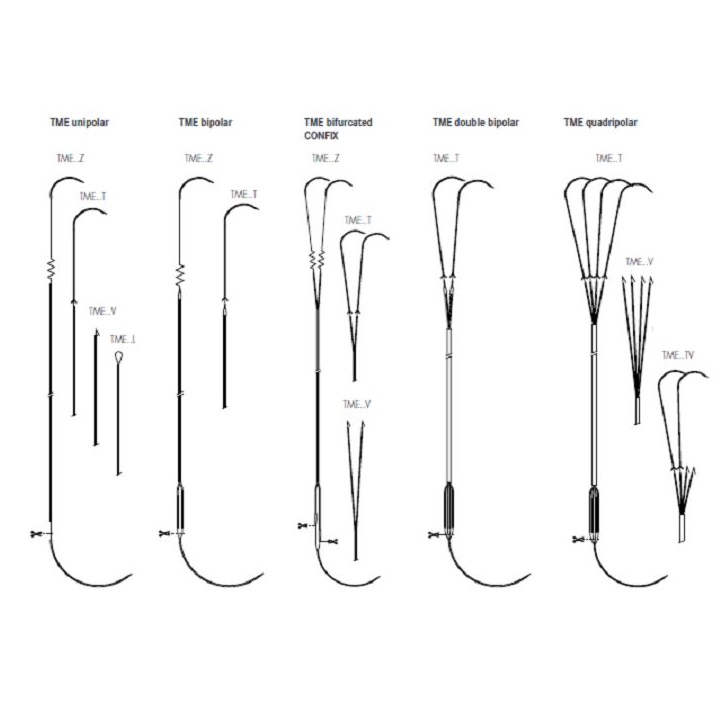 Elektrody do czasowej przezżylnej stymulacji serca Osypka TME