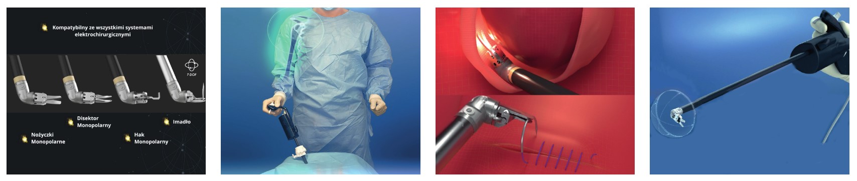 Elektrody do koagulacji do endoskopów giętkich Dex Surgical Dex Device