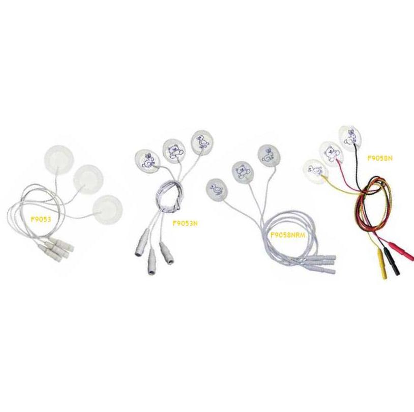 Elektrody EKG jednorazowe FIAB Elektrody jednorazowe EKG dla dzieci - na kablu