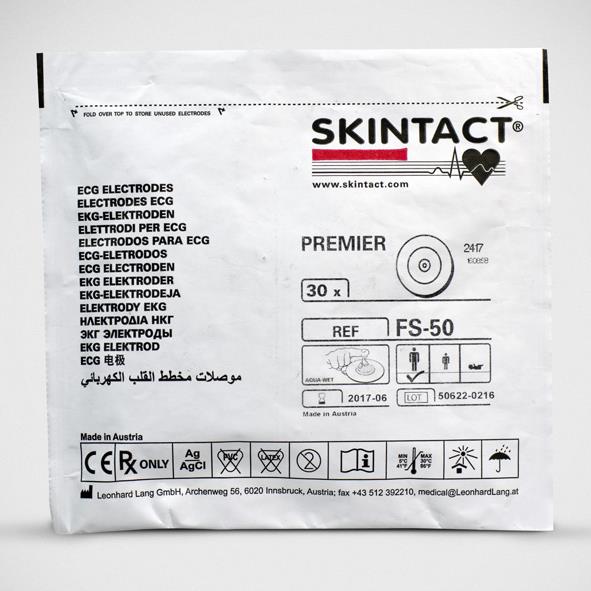 Elektrody EKG jednorazowe LEONHARD LANG Skintact FS-50